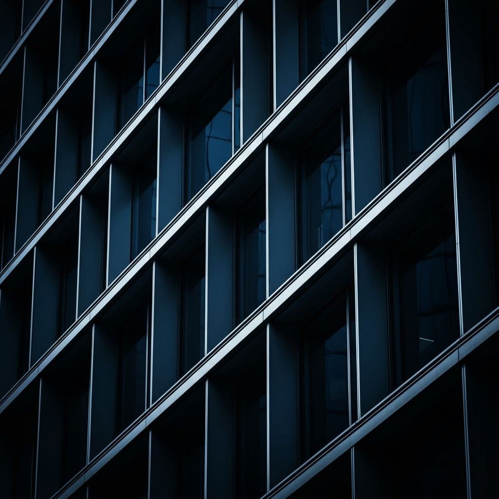 Modern financial building architecture